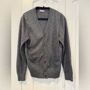 Merona Gray Men's Cardigan Sweater